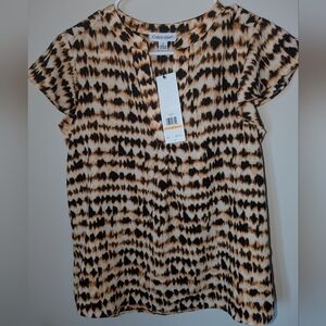 NWT, Calvin Klein Blouse ,S